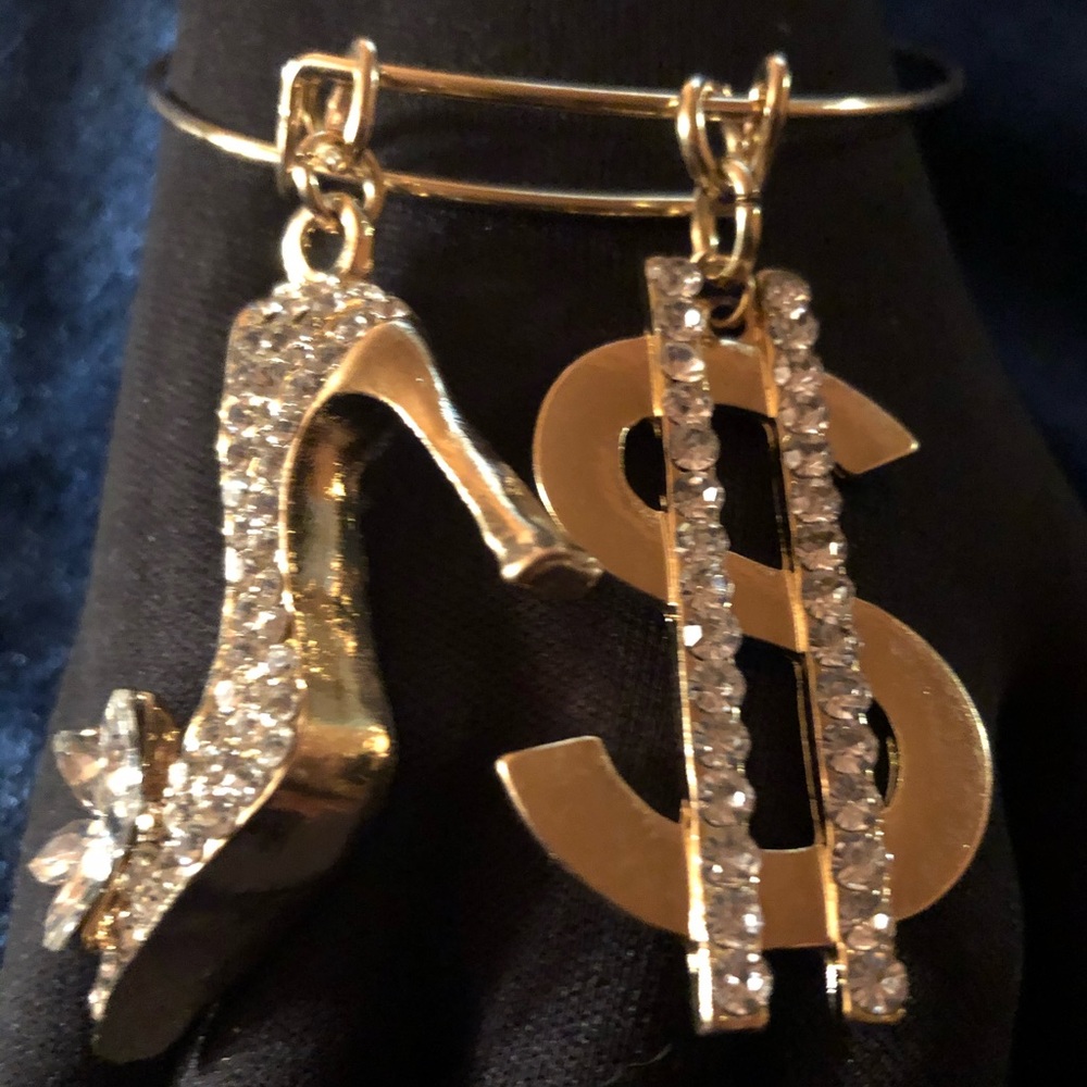 Rhinestone Bangles - Picture 3 of 3